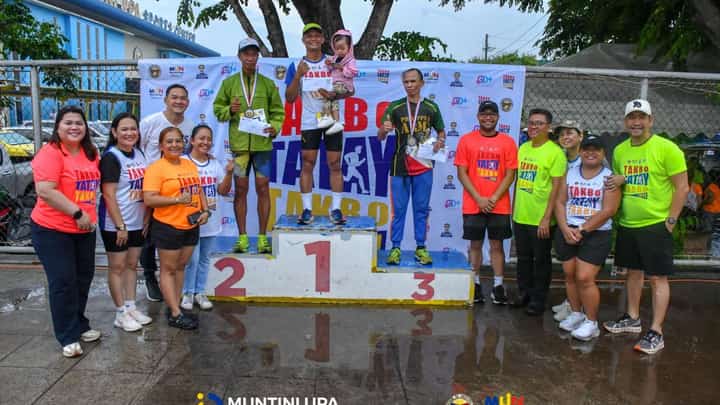 Muntinlupa celebrates fathers with fun run