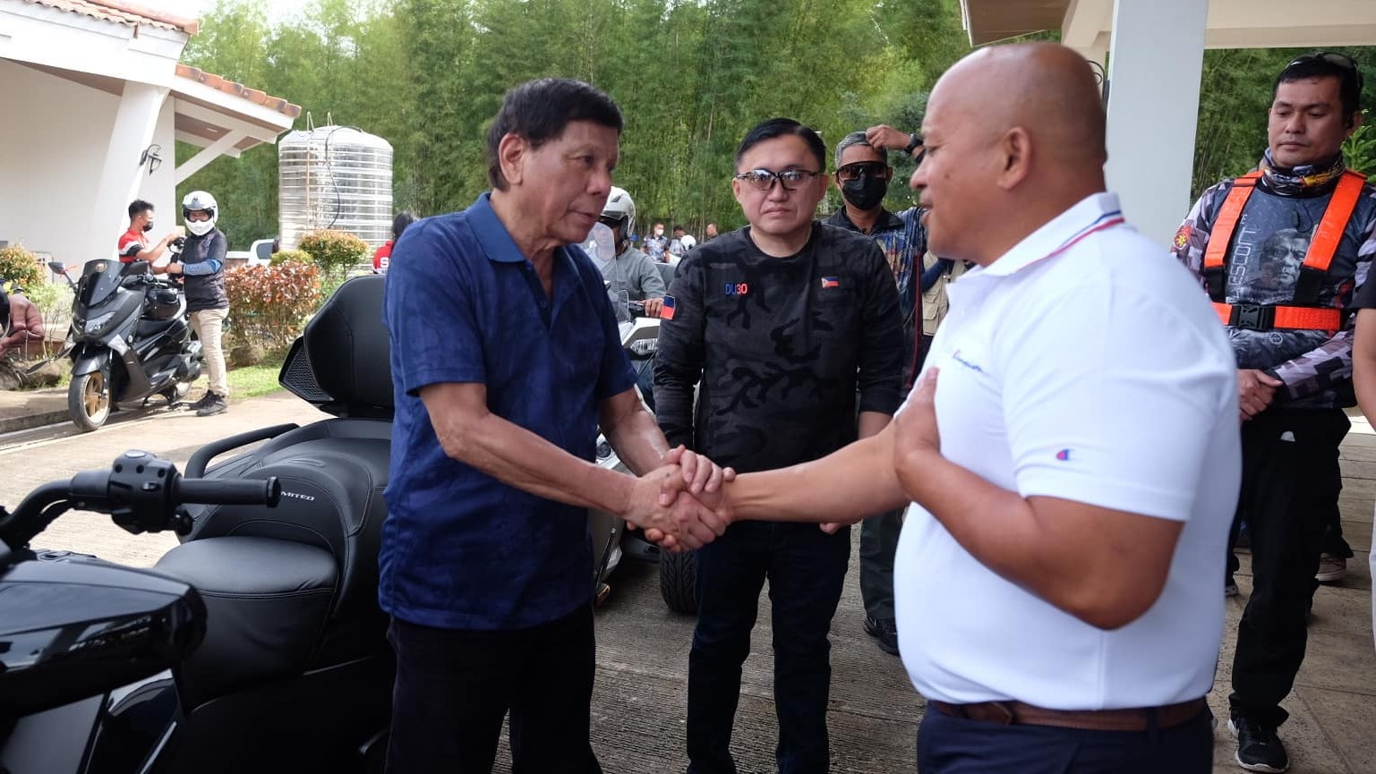 Rodrigo Duterte, Bong Go, and Bato Dela Rosa