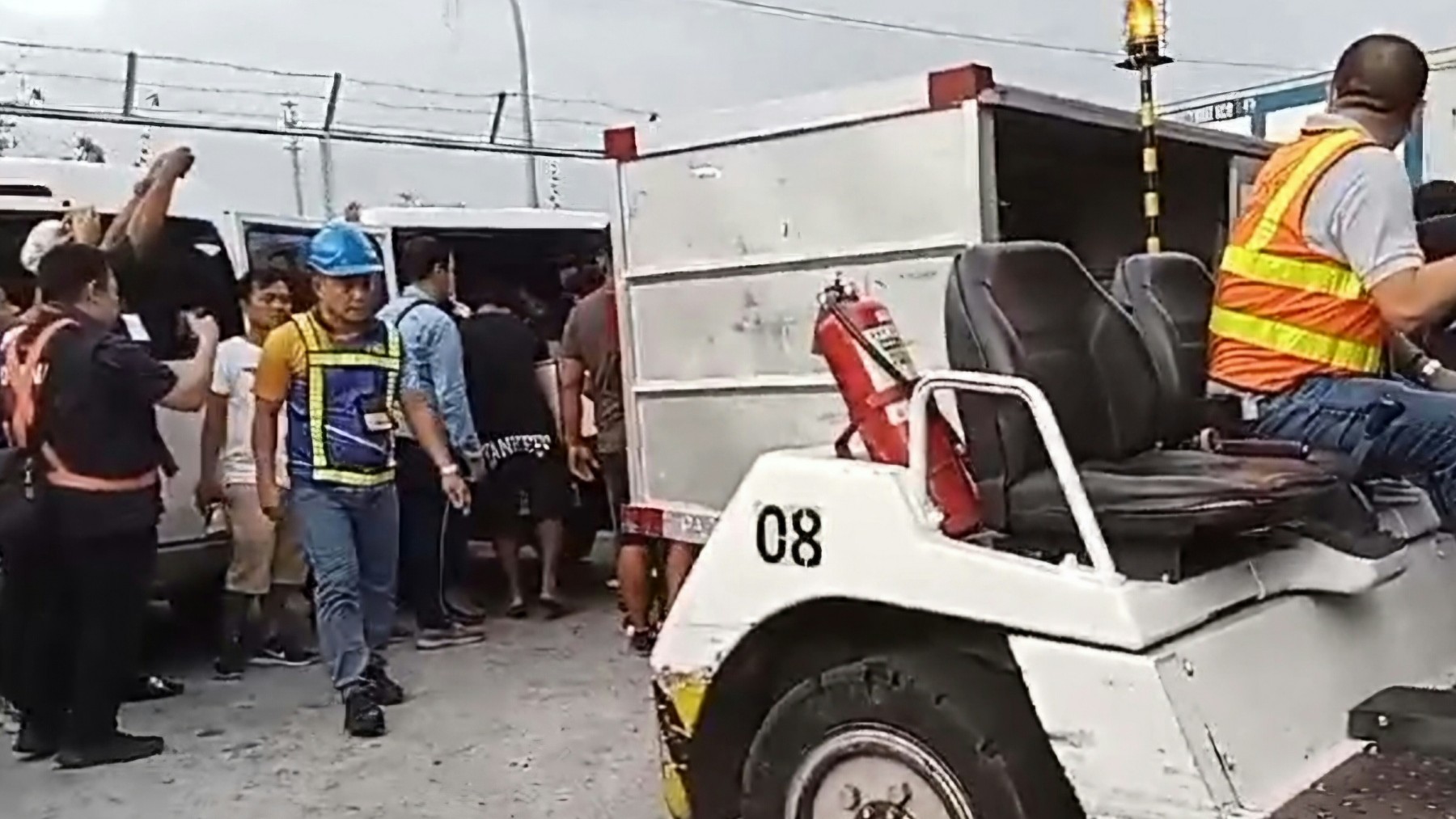Remains of 3 OFWs died in Kuwait 
arrived home