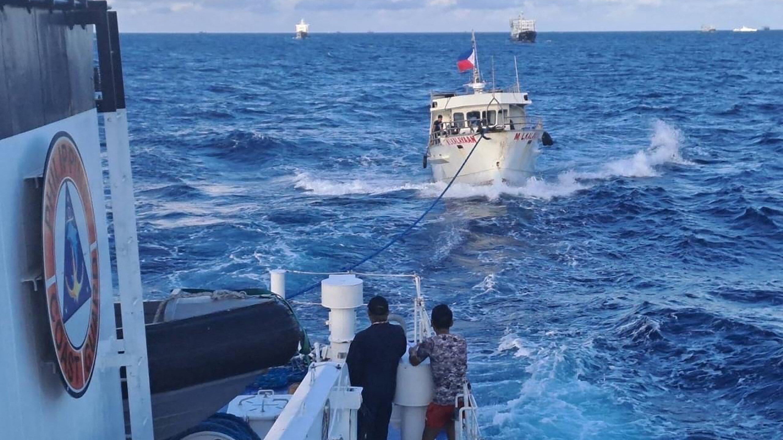 Chinese embassy accuses PCG of “stirring up trouble” over flare incident
