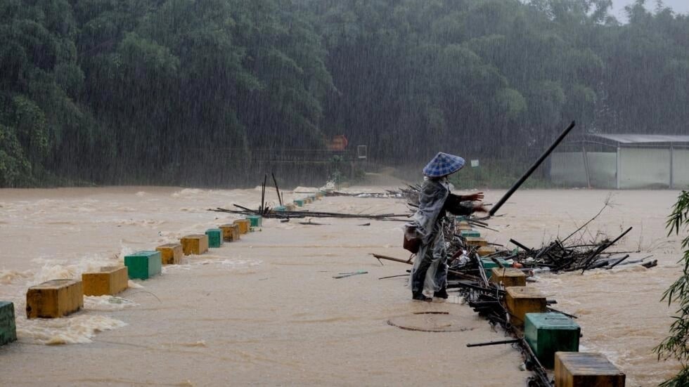 Over a dozen people missing after extreme weather 
