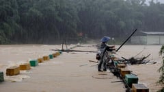 Over a dozen people missing after extreme weather 
