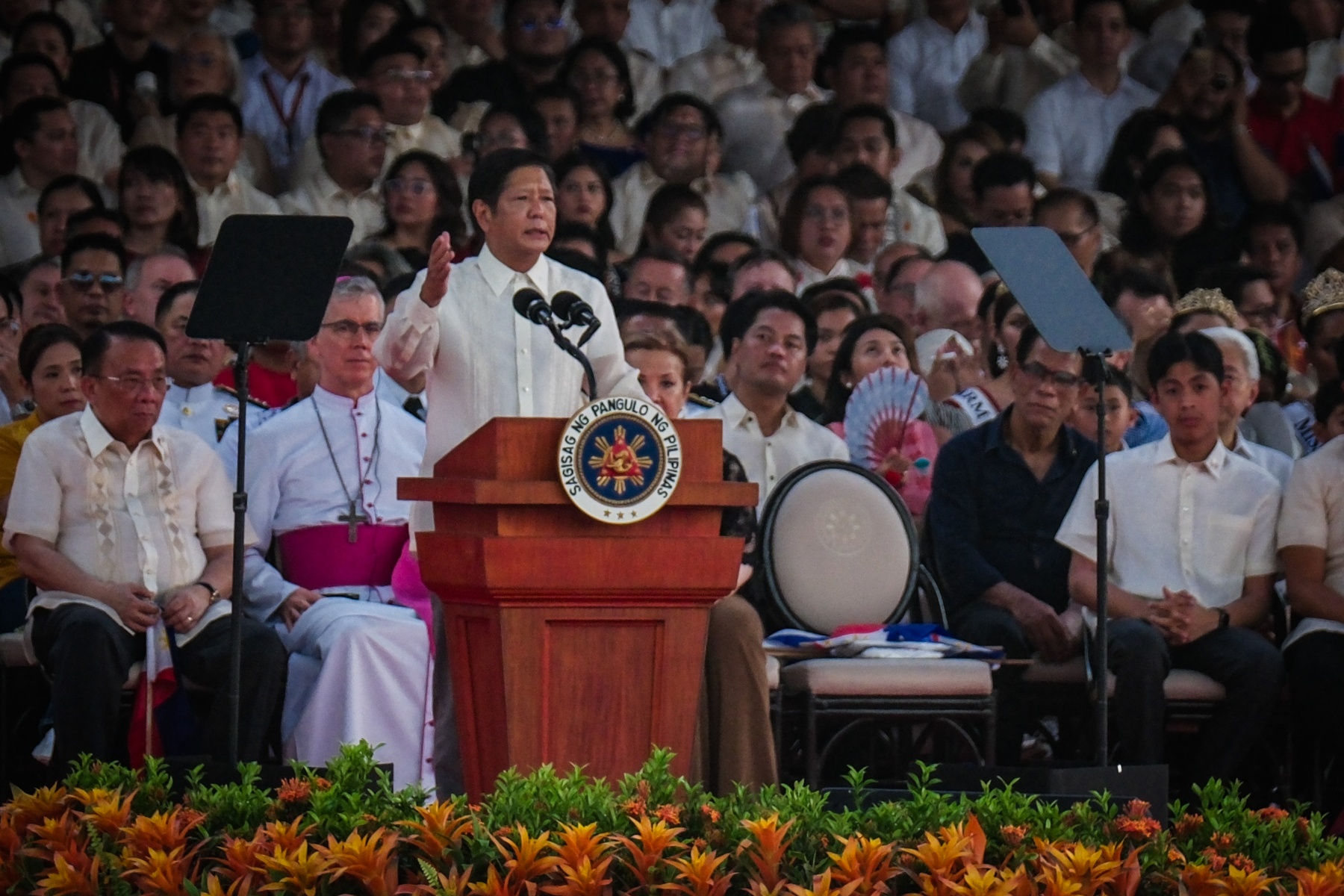 Marcos tells Filipinos to demonstrate true power beyond wealth, strength