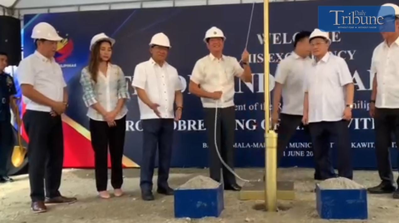 PBBM LEADS CAVITEX-CALAX LINK GROUNDBREAKING CEREMONY