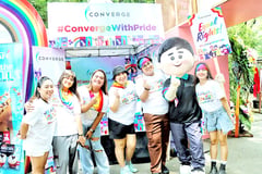 Converge raises the rainbow flag 
at the biggest Pride Festival in SEA
