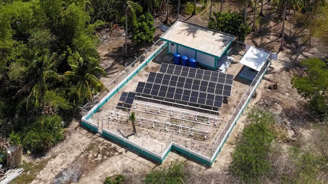 Island water from ‘solar well’