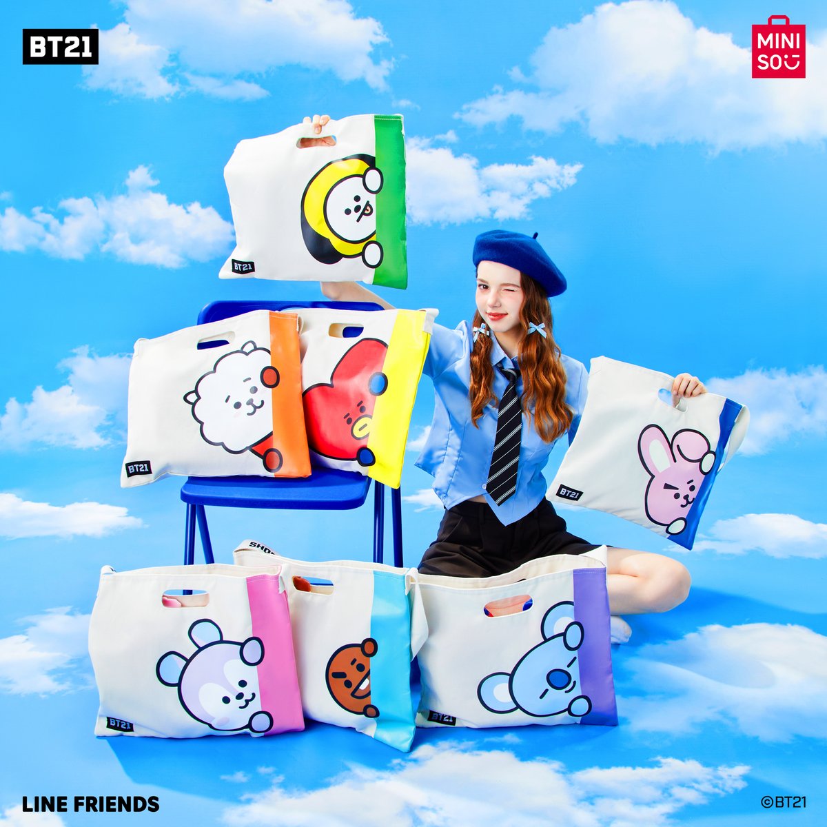 BT21 invades Miniso