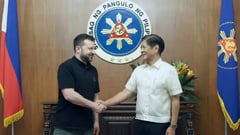 Marcos pledges support as Ukraine's Zelensky visits Manila