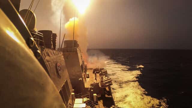 U.S. military destroys Houthi radars, vessels