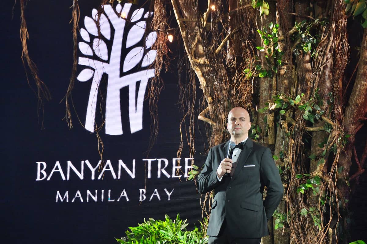 Martin Taylor, chief operating officer of Banyan Tree Manila Bay.