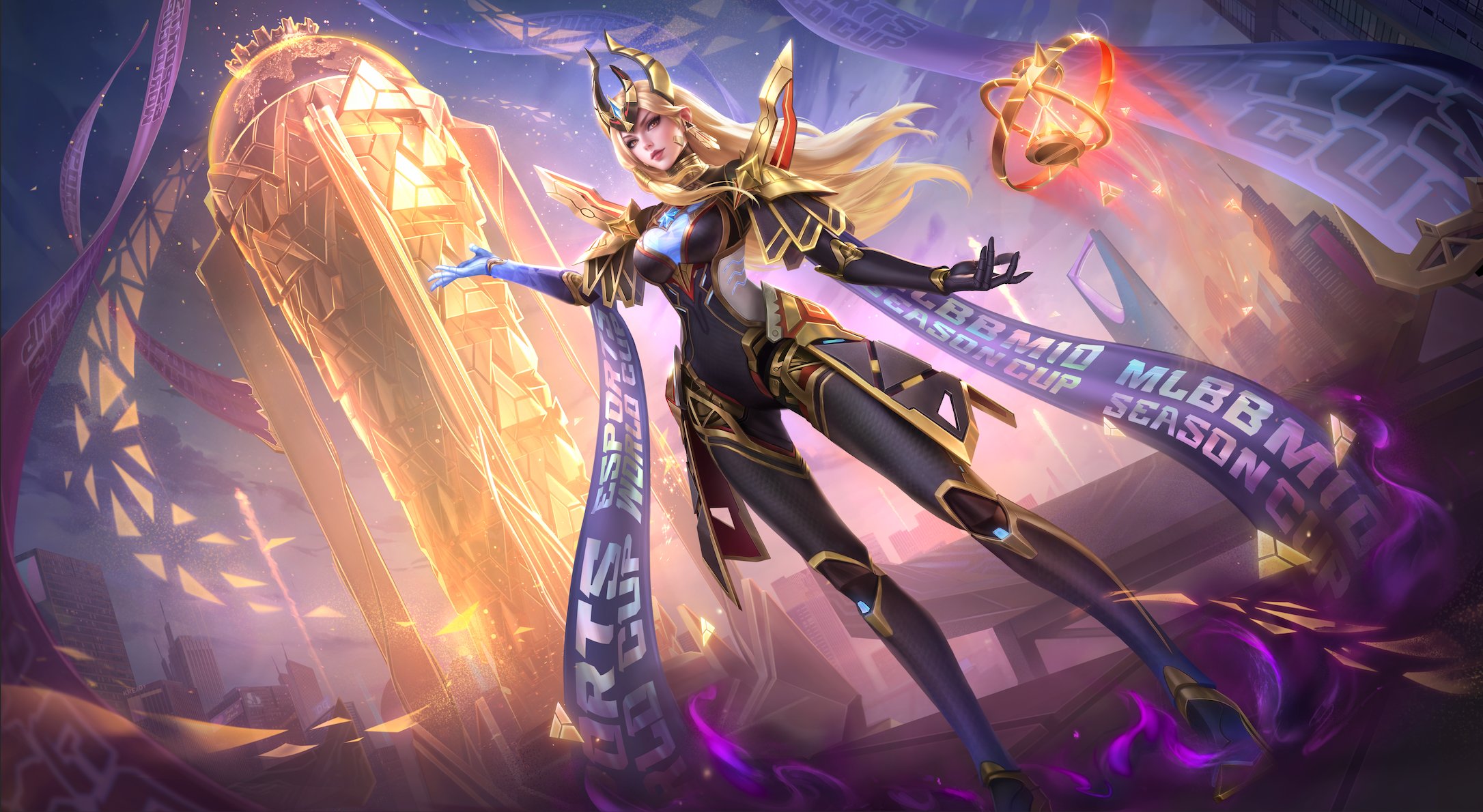 Dark Nexus Valentina art by Moonton Games
