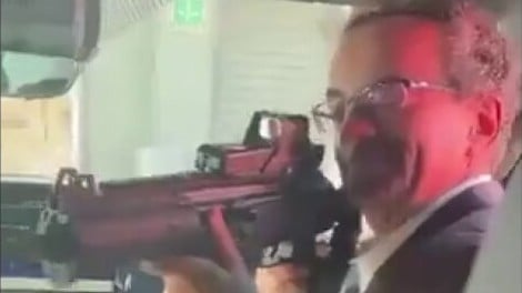 UK diplomat sacked after pointing gun