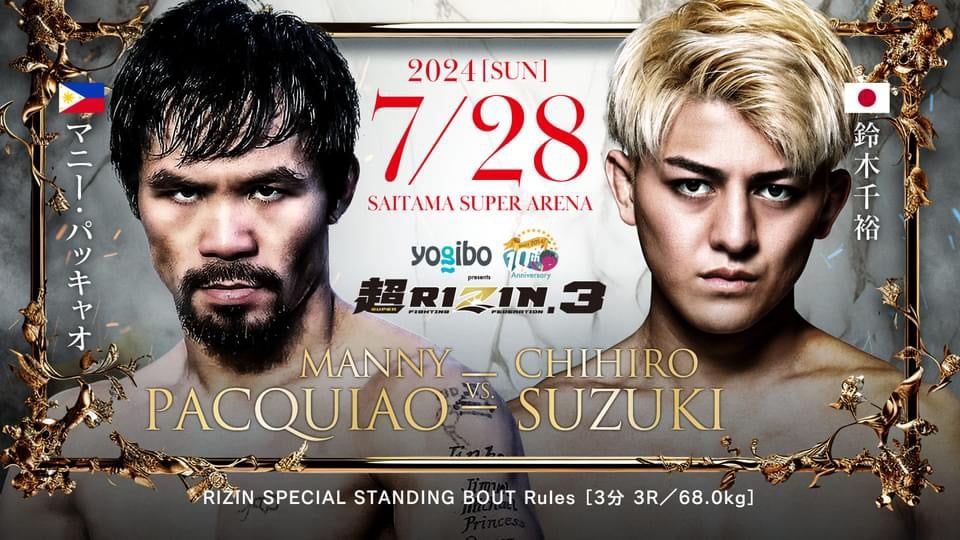 Pacquiao faces Japanese-Peruvian
in Japan exhibition