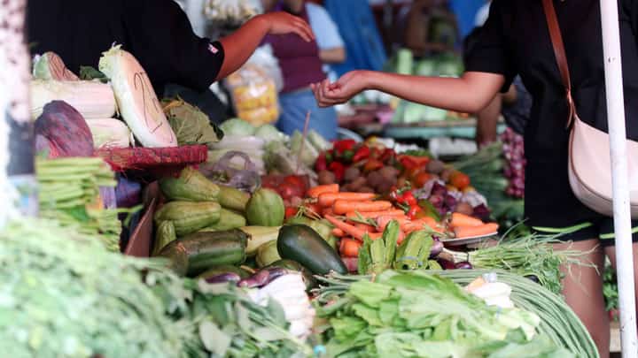UP to P900 worth of protein and P600 worth of vegetables can be bought in the market using the EBT card.