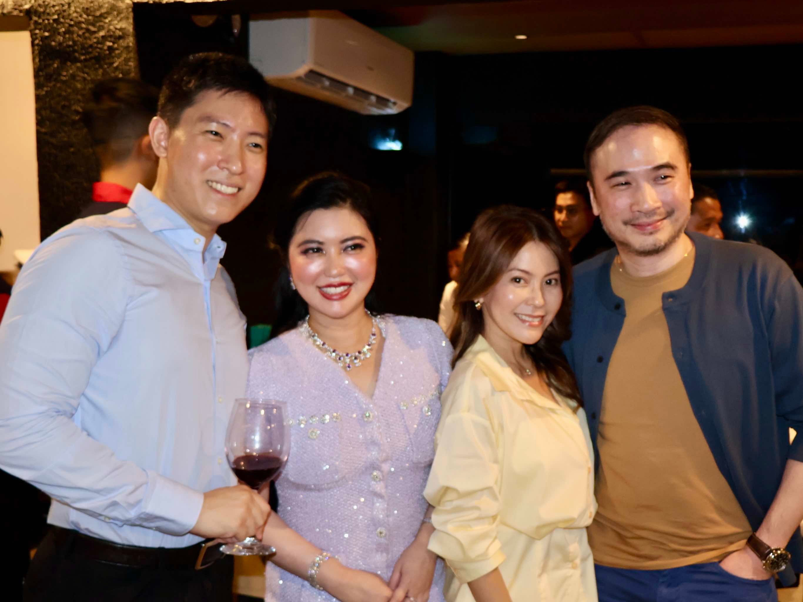 Juan Miguel Lim, Michelle Lim, Maru and Howie Go.