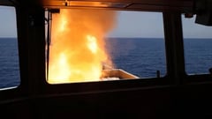 Drone attack damages merchant ship
