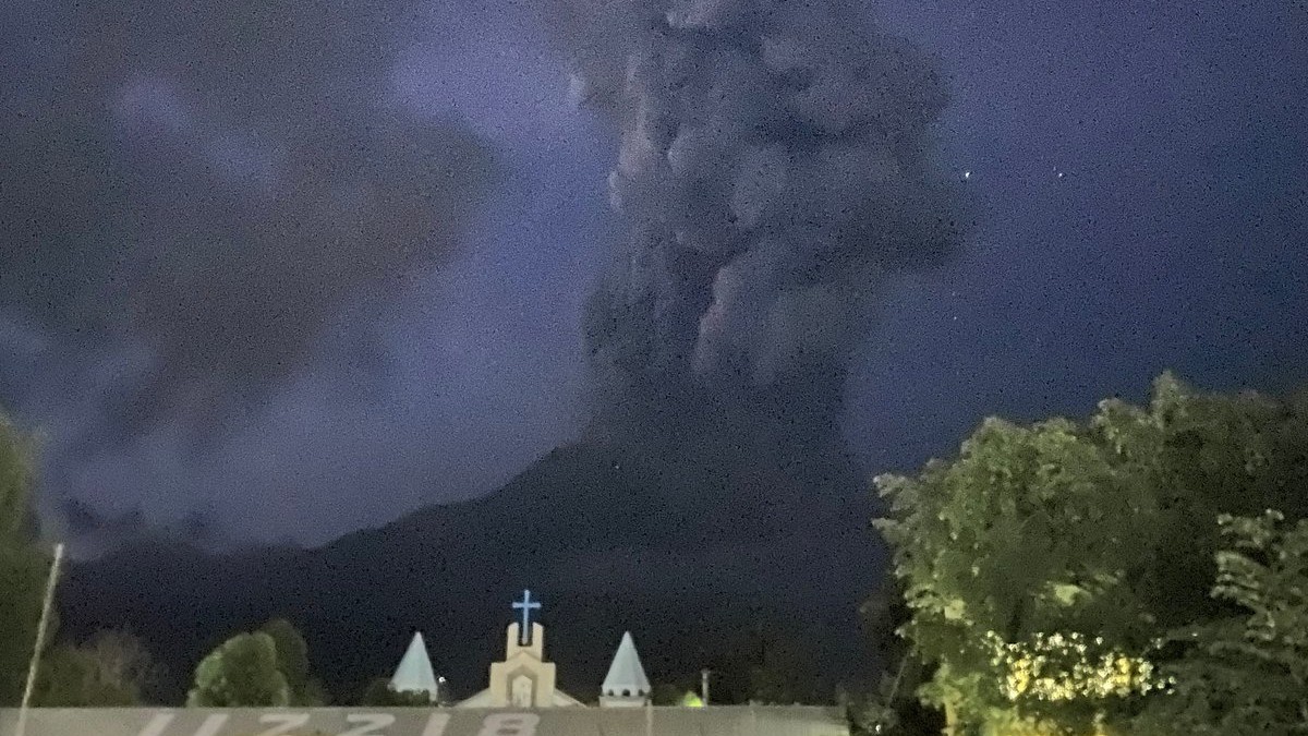 Mt. Kanlaon's eruption