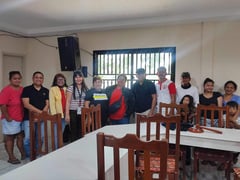 2,000 displaced residents relocated
to Magalang town