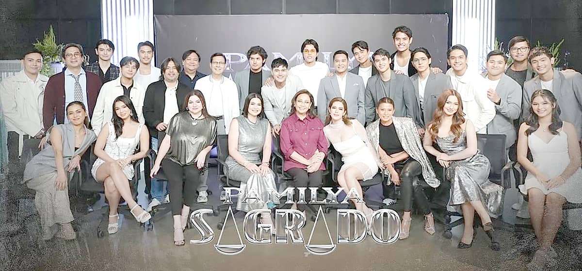 THE cast of ‘Pamilya Sagrado.’