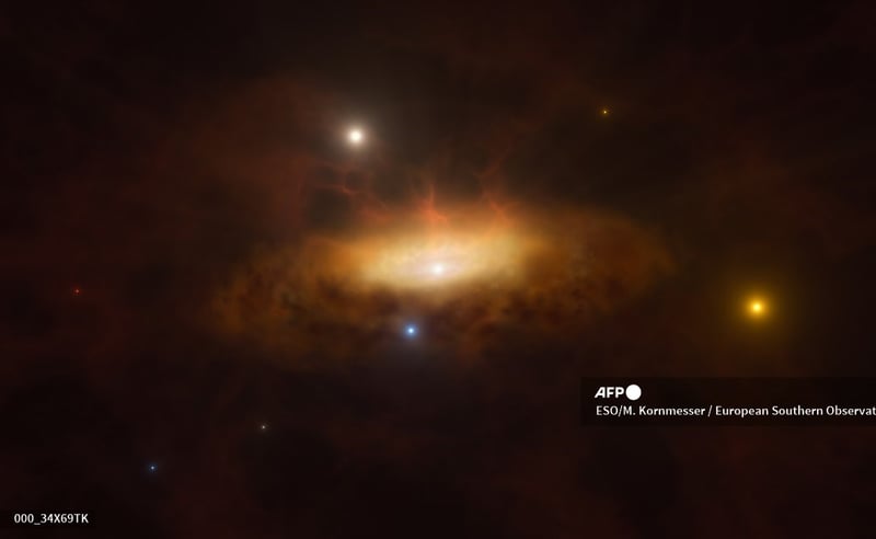 Black hole observed 'awakening' for the first time