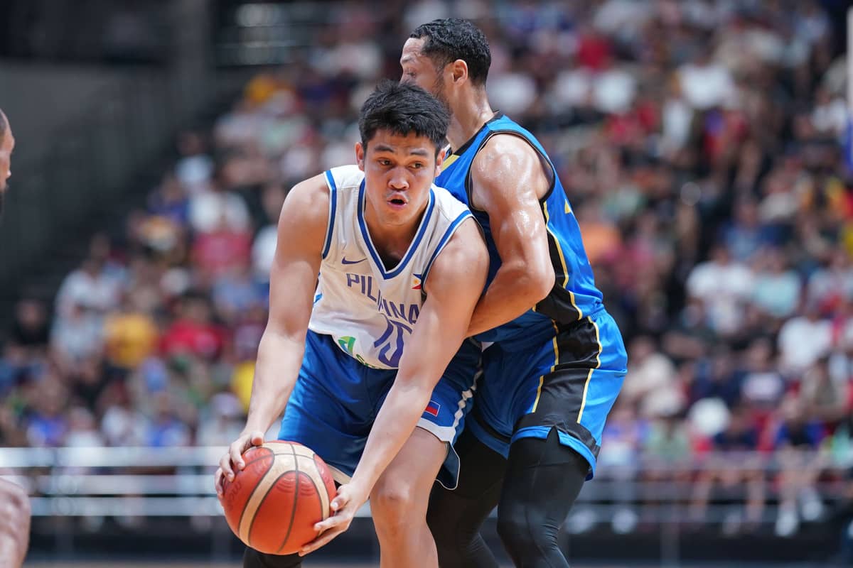 CALVIN Oftana puts it all on the court for Gilas Pilipinas in the FIBA OQT.