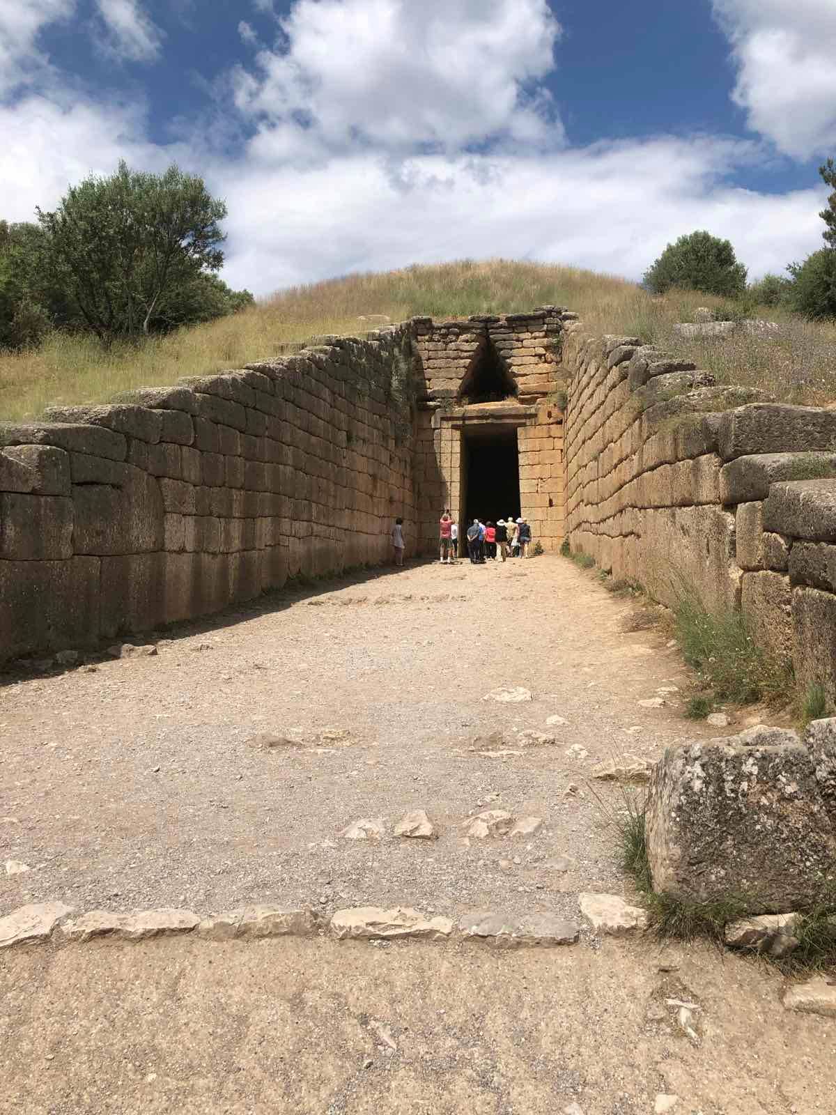 The Treasury of Atreus or the Tomb of Agamemnon.