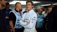 Brad Pitt begins filming F1 movie
