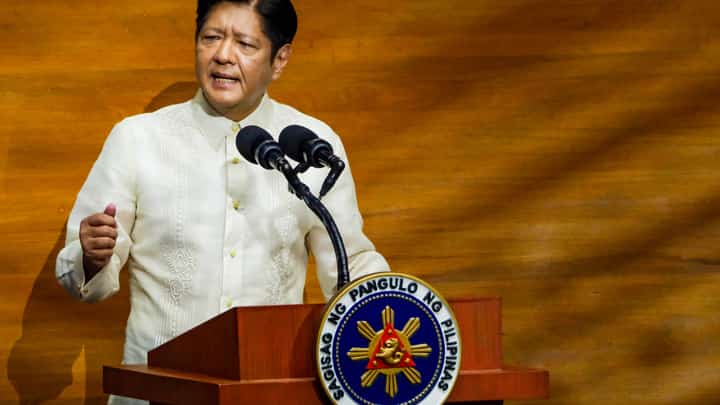 Hard-line In a speech many described as ‘comprehensive,’ President Ferdinand R. Marcos Jr. delivered his third State of the Nation Address at the Plenary Hall of the House of Representatives, Quezon City, with powerful ending words on the issue of Philippine Offshore Gaming Operators, which resounded with his Filipino audiences.
