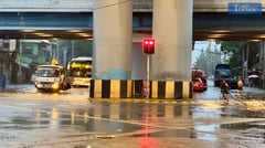 Roads flooded in Metro Manila as monsoon rains continue