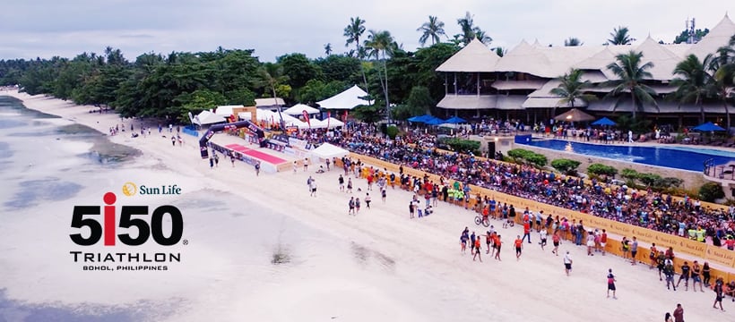 Triathlon fever hits Bohol