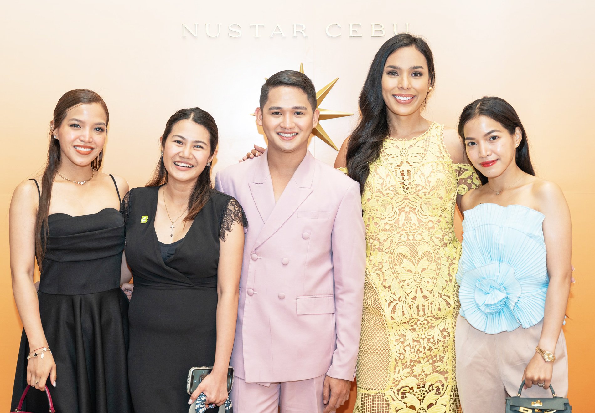 Jen Sarmiento, Danna Bacolod, Wainer Ouano, Bee Urgello and Jasmin Sarmiento.