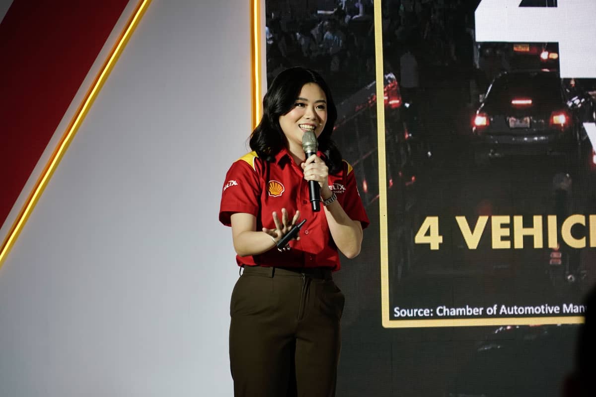 Shannen Lee is country lubricants and vehicle care category manager of Shell Pilipinas Corporation.