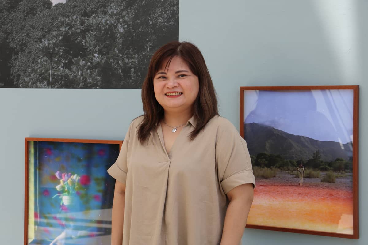 Christine Cheryl Benet, fashion designer, consultant of DTI, DOST, and TESDA and proponent of Benilde Textile Design.