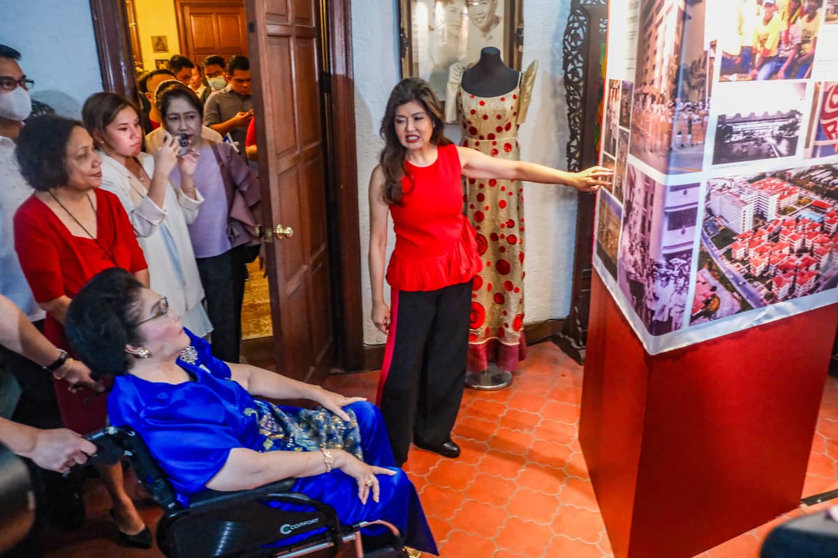 SENATOR Imee Marcos hosted anew a get-together for the 95th birthday of former First Lady Imelda Marcos.