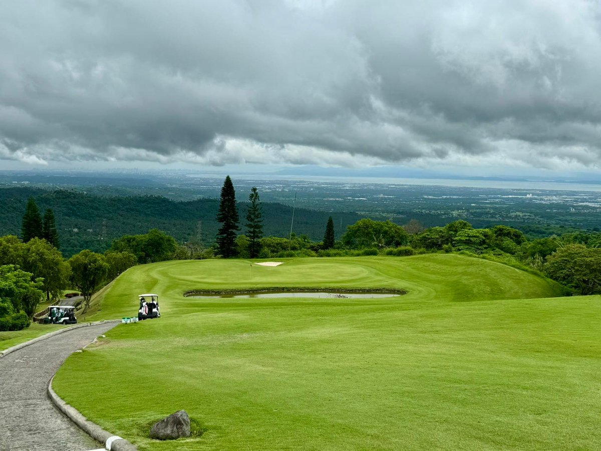 BREATHTAKING view of Tagaytay Highlands.