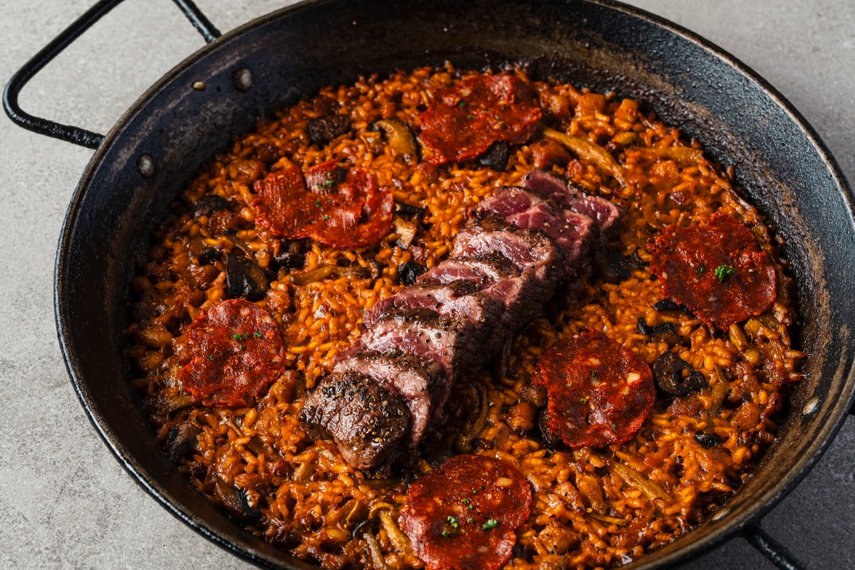 presa Iberico and Sobrasada Paeilla.