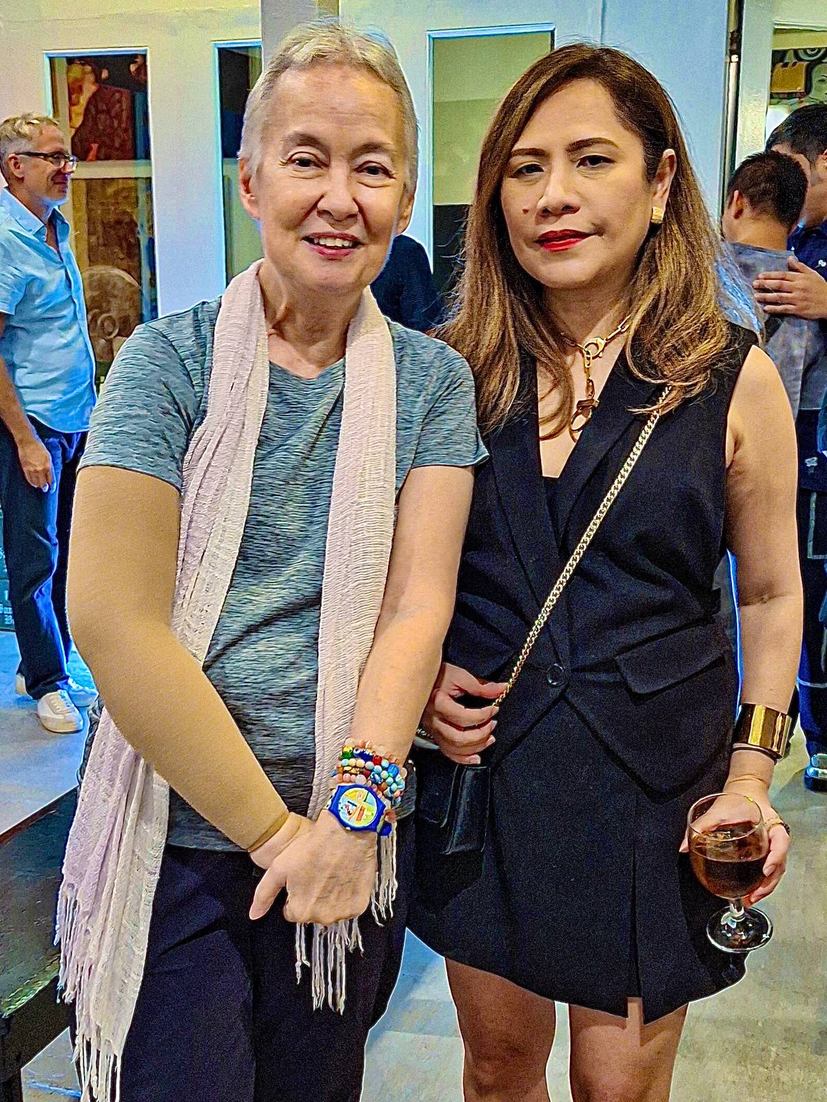 Annie Sarthou and Jia Estrella.