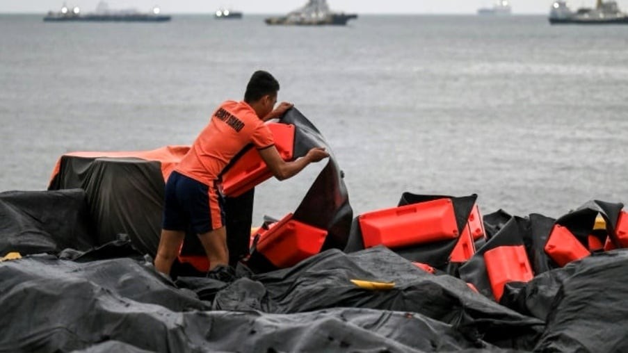 DOH issues health guidelines amid Bataan oil spill