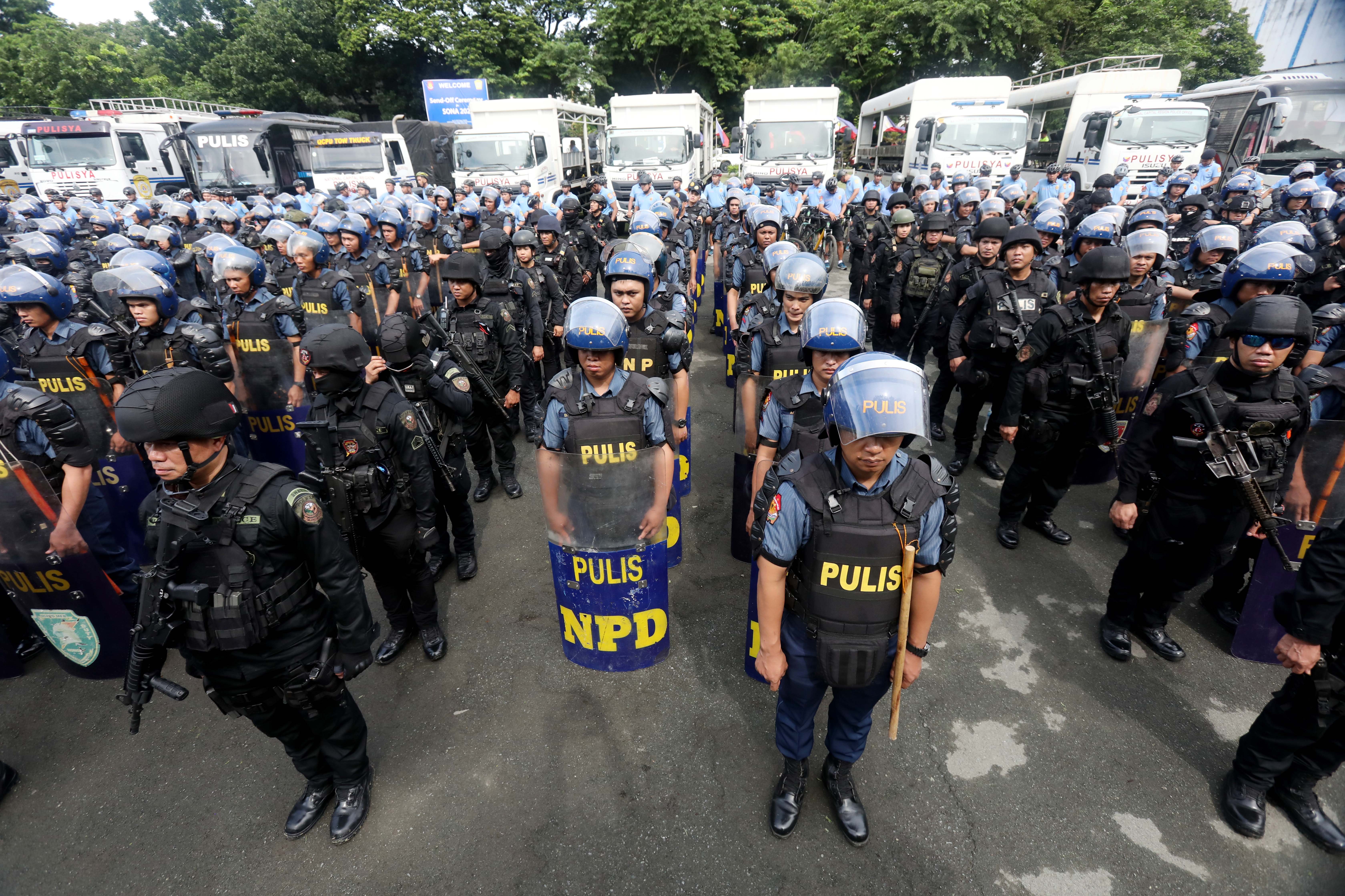 NCRPO deploys over 21,000 personnel for PBBM's fifth SONA