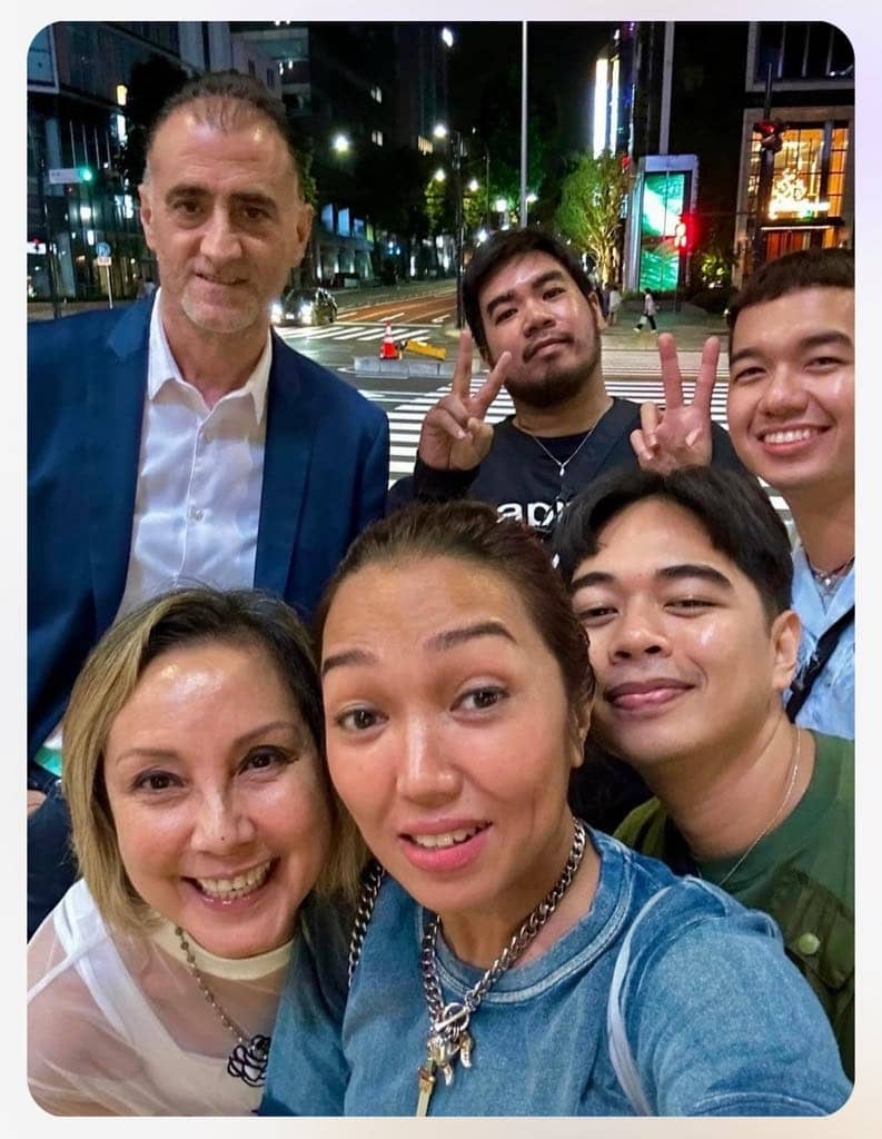 OTSUKARESAMA night out with Joyce Makitalo, Seph Bagasao, Kelvin Morales, Rik Rasos and Giorgio Matera after the weeklong pop-up at Esmeralda Service Department in June 2023.