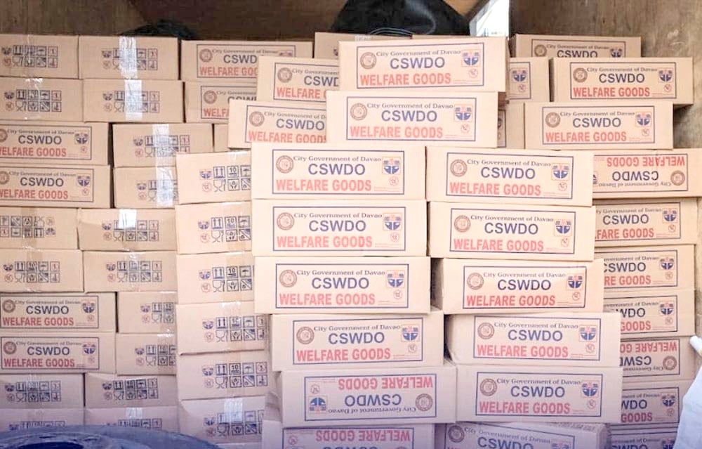 Davao flood victims get aid
