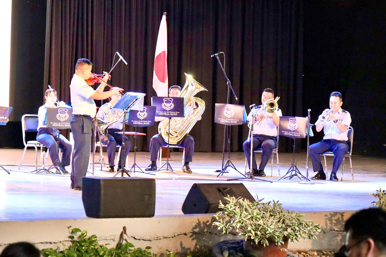 A Musical Synergy: The Japan Air Self-Defense Force Central Band and the Philippine Air Force String Ensemble join together for a unique musical collaboration featuring medleys of Filipino and Japanese hits.