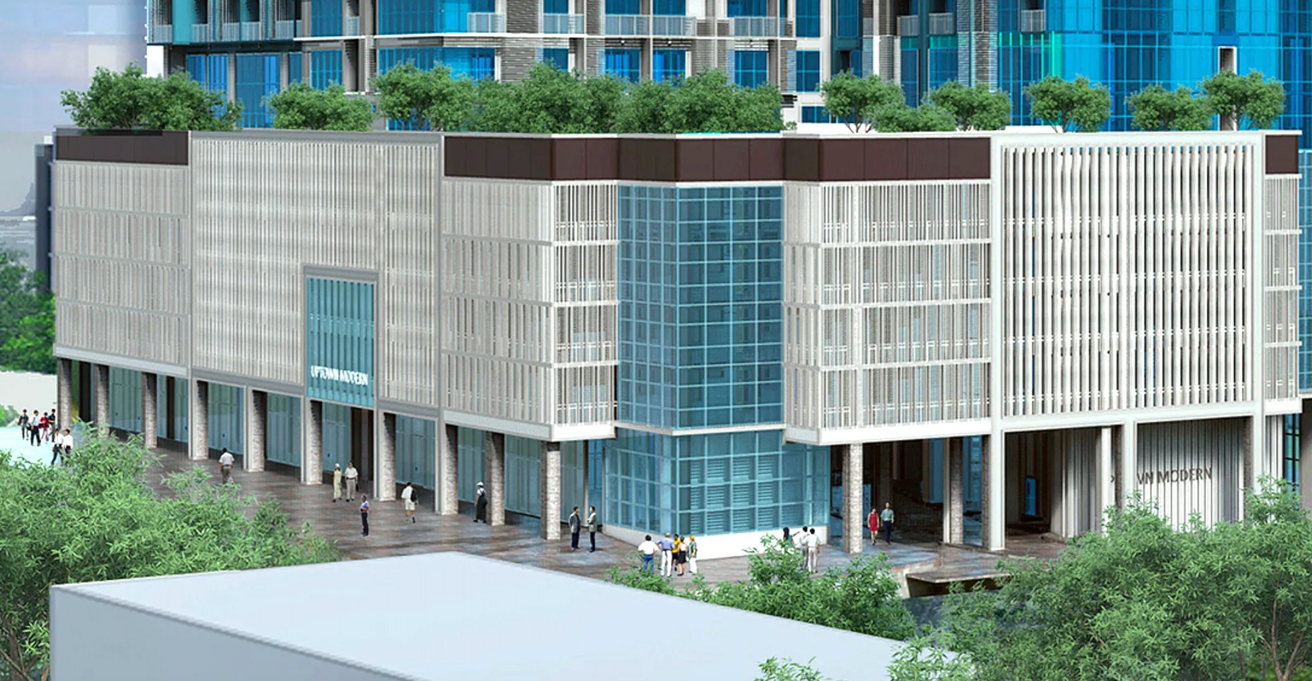 UPTOWN Modern Residences.