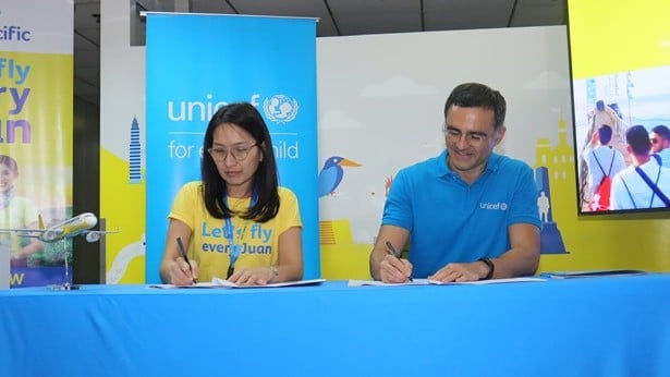 Cebu Pacific, UNICEF renew social partnership
