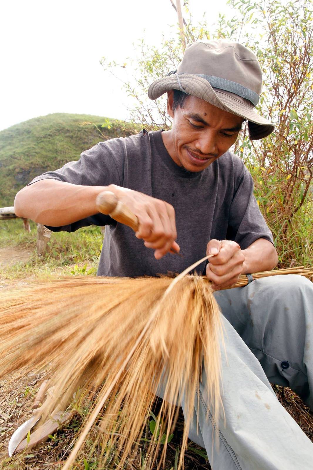 WHEN not venturing deep into the park, Rommel worked on a few livelihood projects to supplement his income.