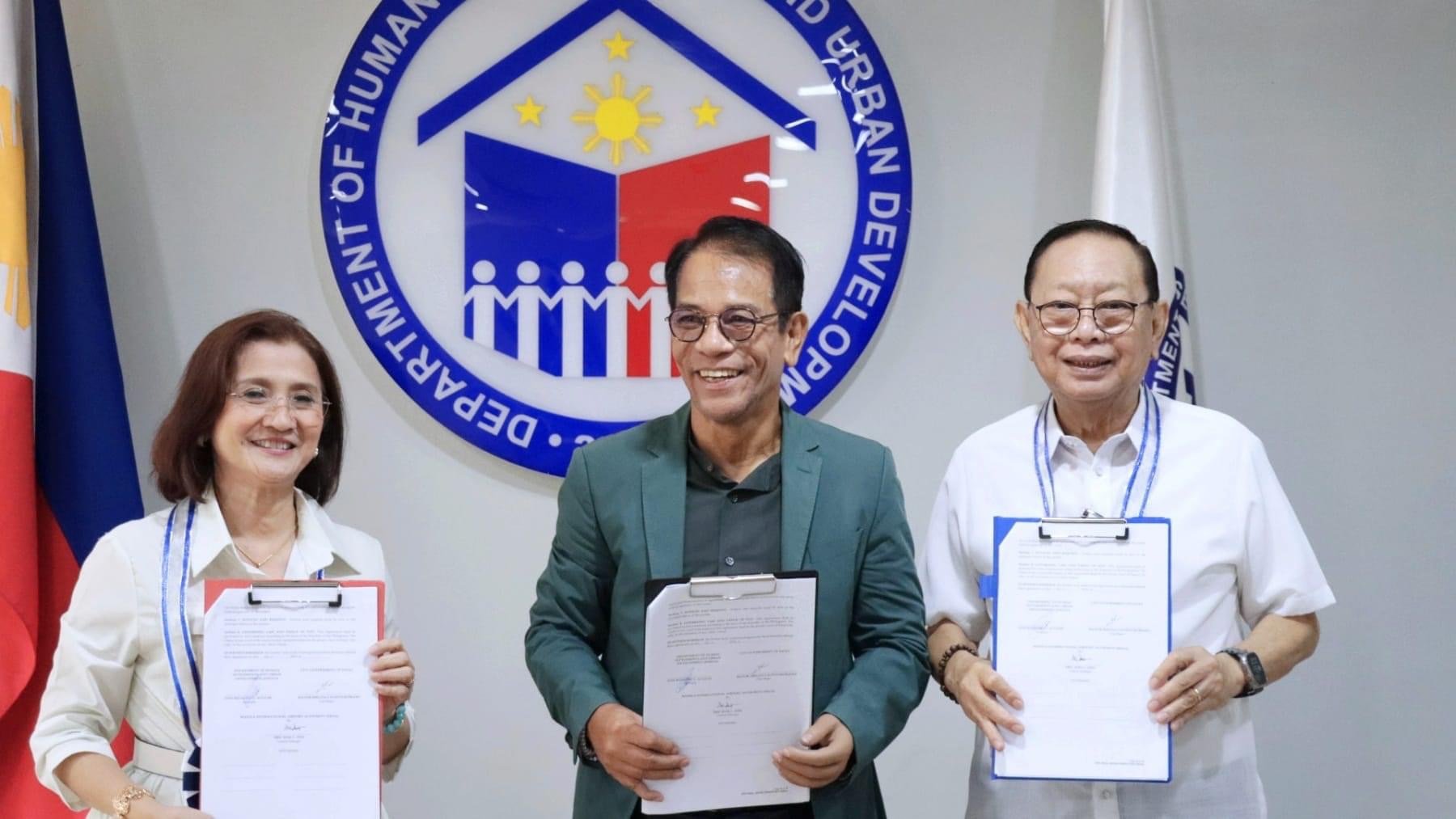 DHSUD partners with Pasay City, MIAA for 4PH staging area