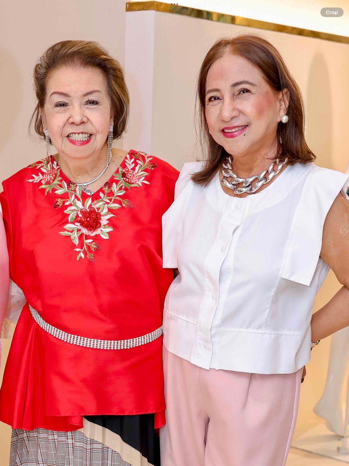 Baby de Jesus and Dette Aquino.