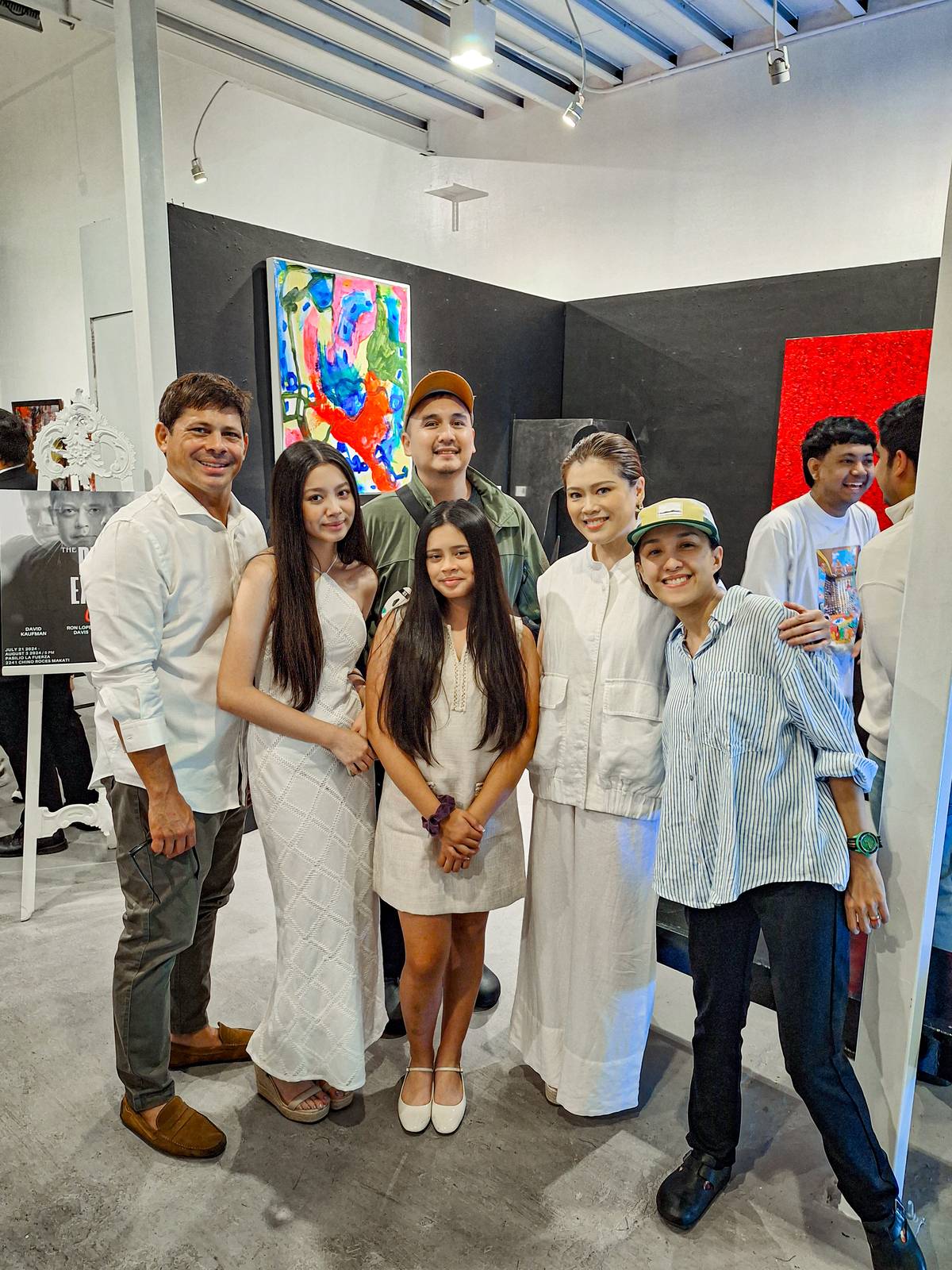 Kaufman Family, Martin Honasan and Barbie Almalbis.