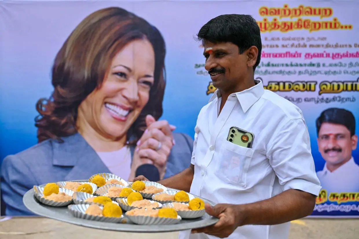 Indian priests pray again to help Kamala Harris win presidency