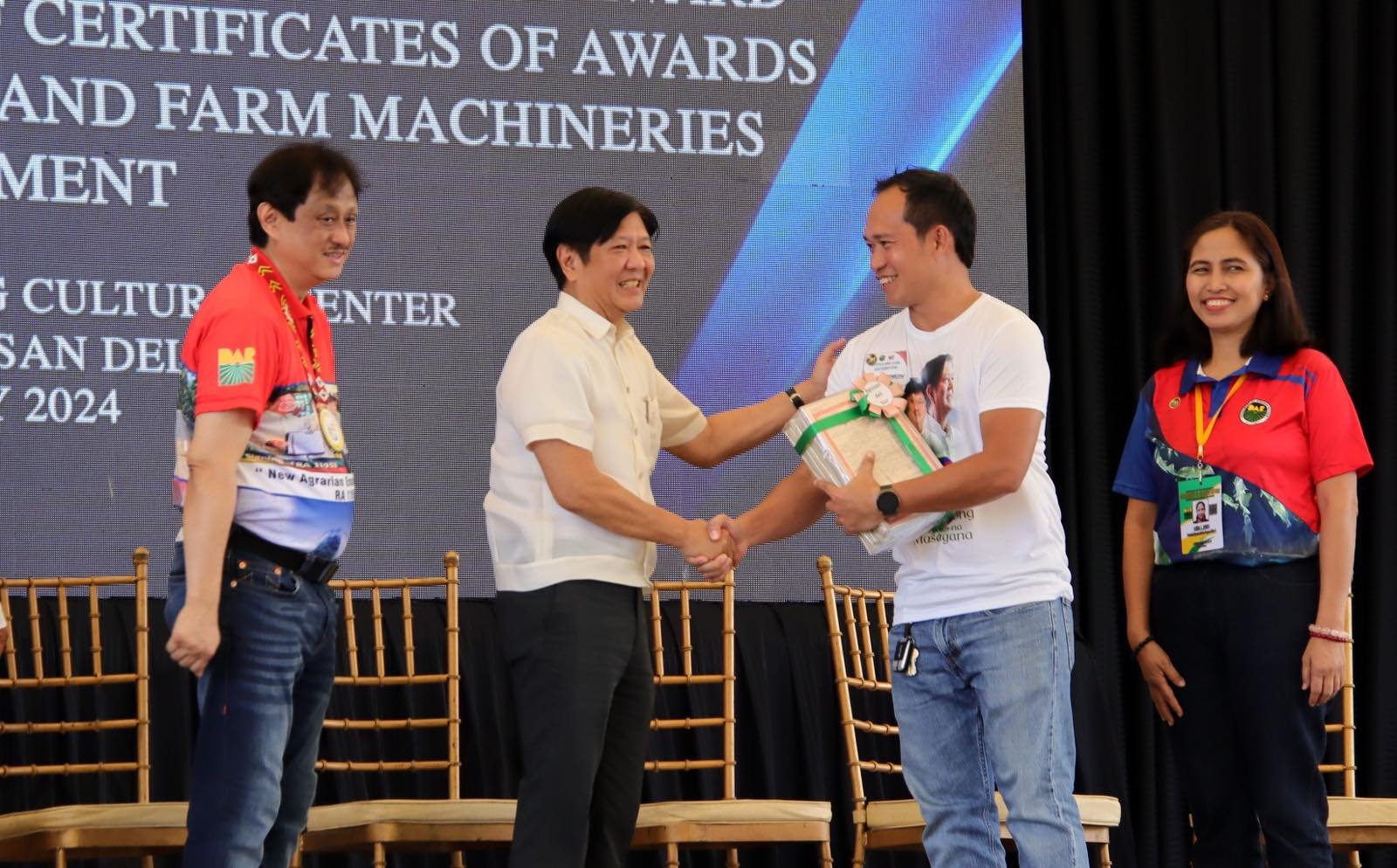 PBBM awards land titles to ARBs in NM
